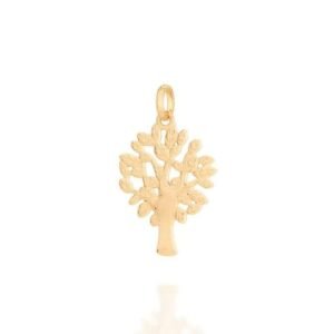 Pingente Rommanel Arvore Da Vida Banhado Ouro 18K 542247