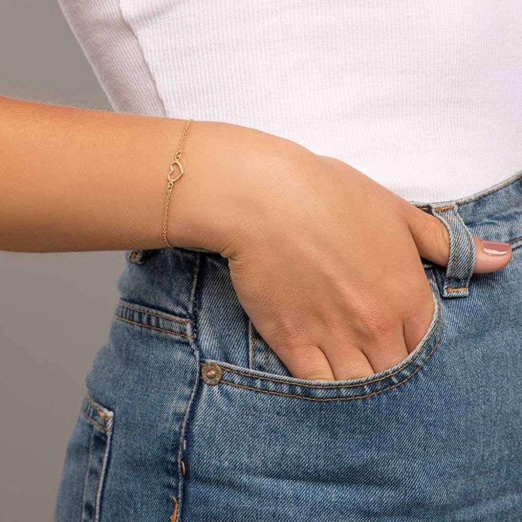 Pulseira Rommanel Coração Menor - 55167411 - Imagem 3