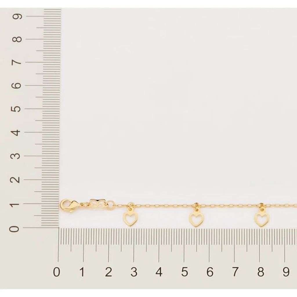 Pulseira Rommanel Corações Pendurados - 552008 - Imagem 3