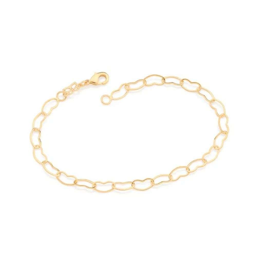 Pulseira Rommanel Elos Corações - 550683