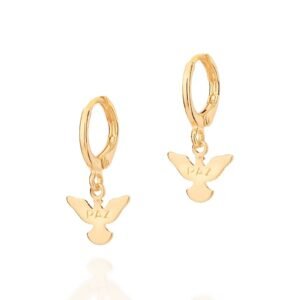 Brinco Argola Espírito Santo Folheado A Ouro - tam.único 527037