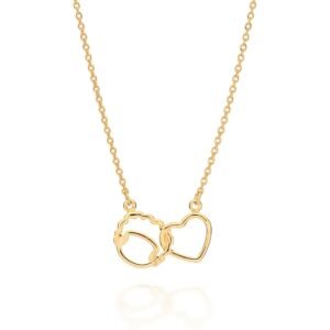 Gargantilha Amor Conectado Folheada A Ouro - am.50 532434