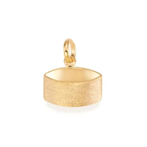 Pingente Sorriso Folheado a Ouro 18k - Tam.único 54041