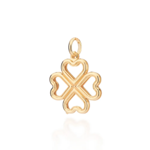 Pingente Trevo Banhado A Ouro 18k - tam.único 542815