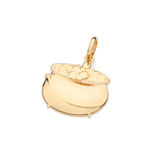 Pingente Pote De Ouro Banhado A Ouro 18k - tam.único 542818