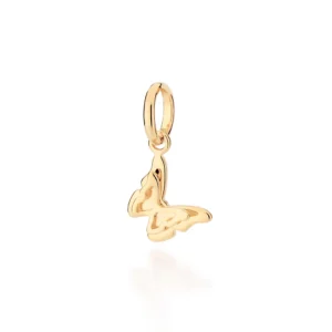 PINGENTE BORBOLETA BANHADO A OURO 18K - TAM.ÚNICO 542730