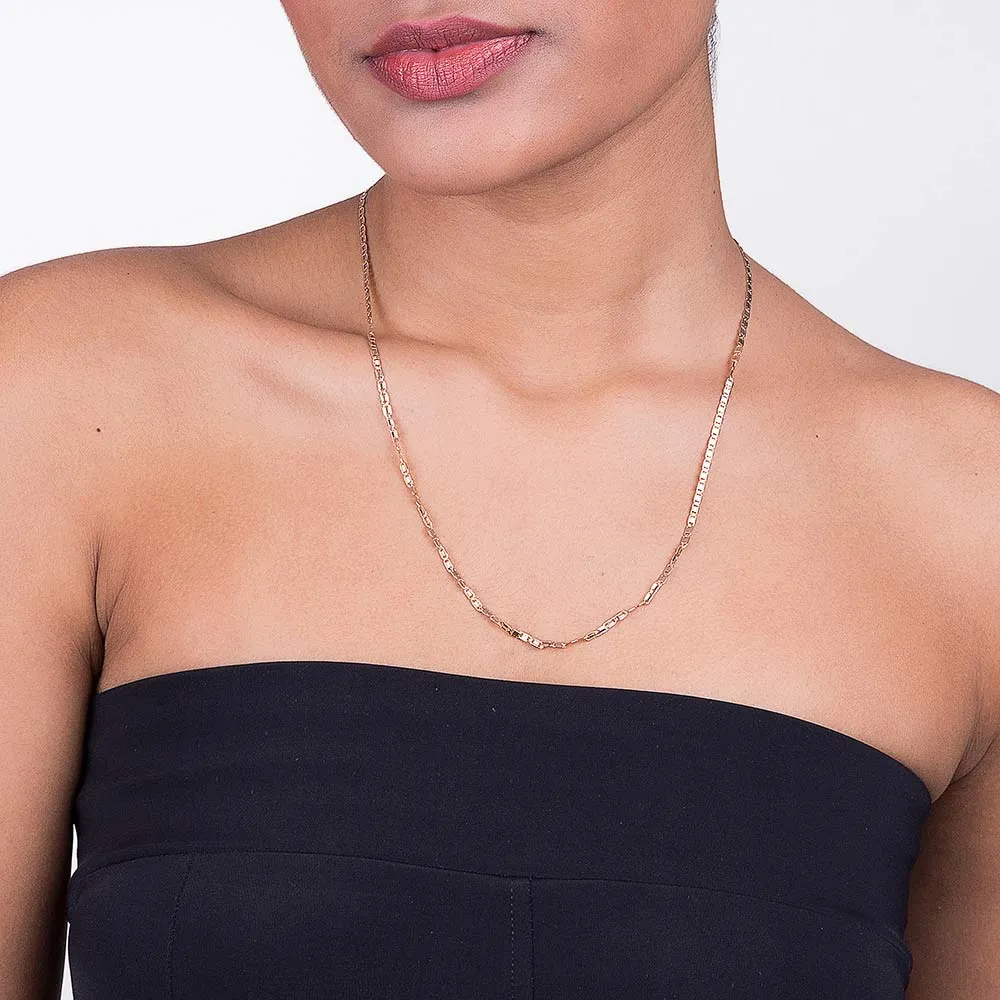 CORDÃO BANHADO A OURO 18K - TAM.60 530803 - Imagem 2