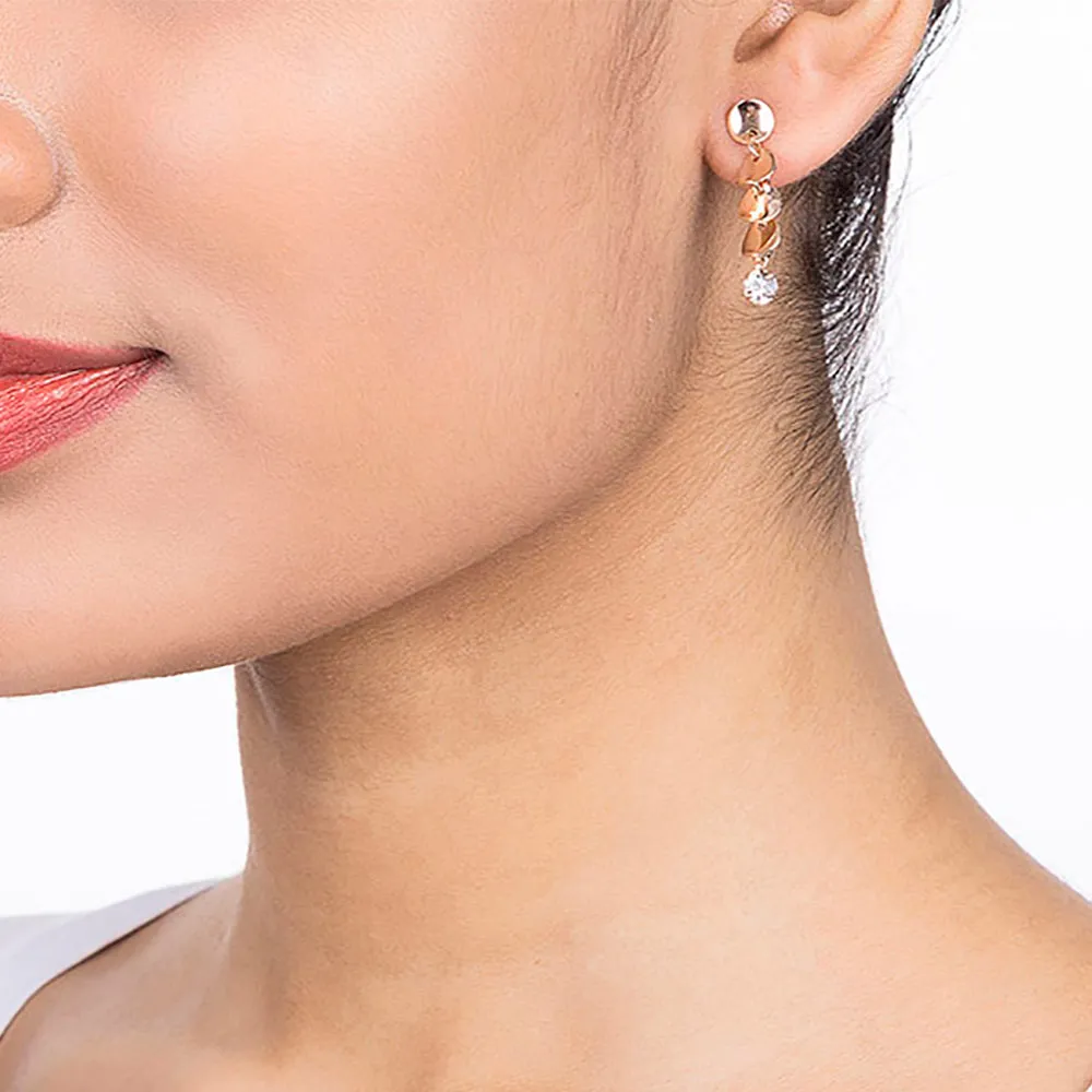 BRINCO BANHADO A OURO 18K COM CRISTAIS - TAM.ÚNICO 524647 - Imagem 2