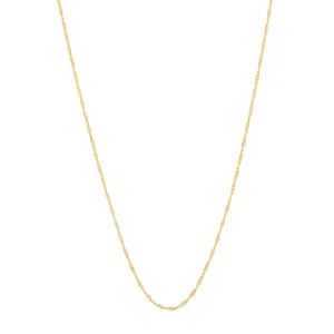 GARGANTILHA SINGAPURA BANHADA A OURO 18K - TAM.42 531153