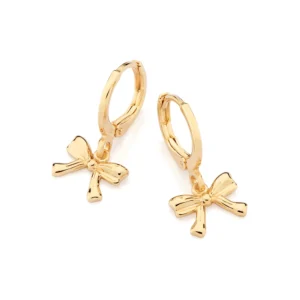BRINCO ARGOLA LAÇO BANHADO A OURO 18K - TAM.ÚNICO 527400