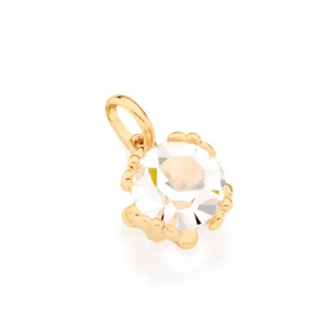PINGENTE SOLITÁRIO BANHADO A OURO 18K COM ZIRCÔNIA - TAM.ÚNICO 541662