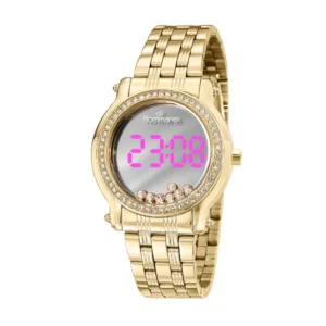RELÓGIO DIGITAL LED DOURADO - TAM.ÚNICO 650027