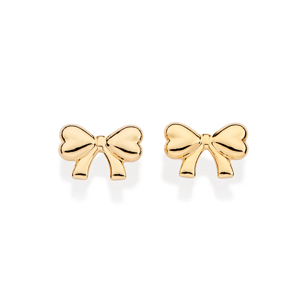 BRINCO LAÇO BANHADO A OURO 18K - TAM.ÚNICO 527403
