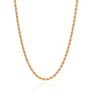 GARGANTILHA FIO BAIANO BANHADA A OURO 18K - TAM.50 532579