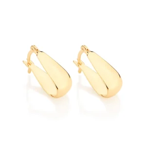 BRINCO ARGOLA BANHADO A OURO 18K - TAM.ÚNICO 522906