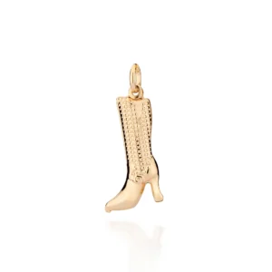 PINGENTE BOTA BANHADO A OURO 18K - TAM.ÚNICO 542831