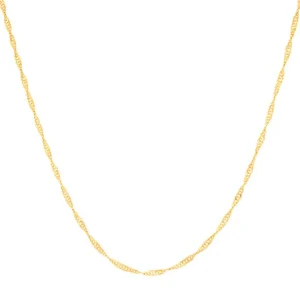 GARGANTILHA SINGAPURA BANHADA A OURO 18K - 530590