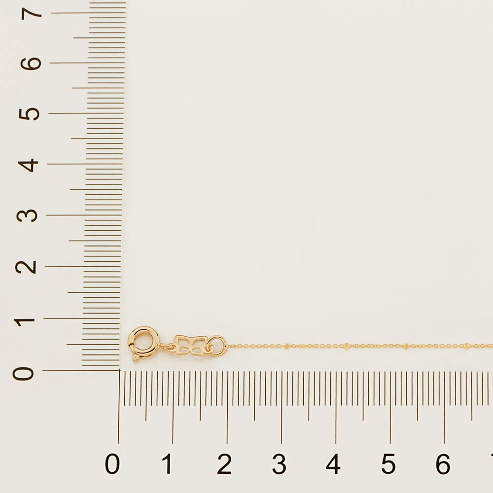 GARGANTILHA BANHADA A OURO 18K - TAM.42 531966 - Imagem 2