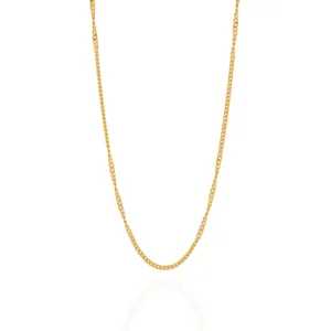 GARGANTILHA BANHADA A OURO 18K FIO GRUMET - TAM.42 530694