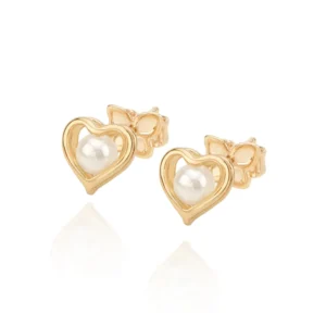 BRINCO BANHADO A OURO 18K COM PÉROLAS SINTÉTICAS - TAM.ÚNICO 524525